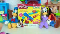 Mickey Mouse Clubhouse, Friends Pals Play-doh Toy Mold Complete Set Surprise Minnie Pluto Goofy TUYC