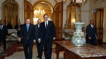 Cumhurbaşkanı Erdoğan, Sırbistan Cumhurbaşkanı Aleksandar Vuçiç ile görüşüyor