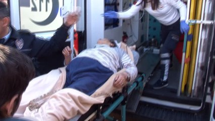 Odaya konan soba kovası yaşlı çifti ayırdı