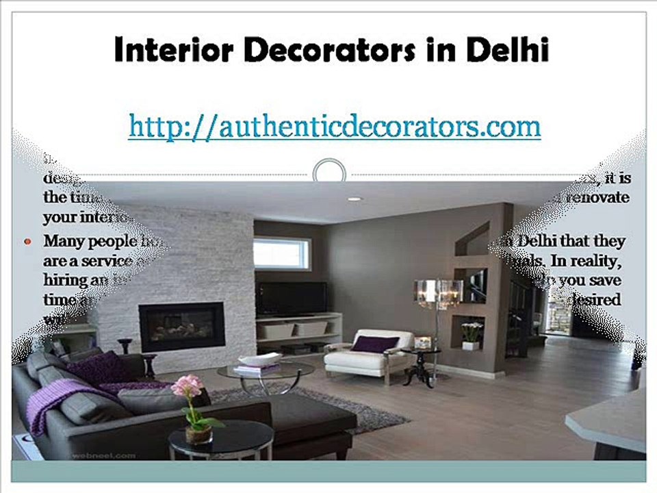 Interior Decorators in Delhi