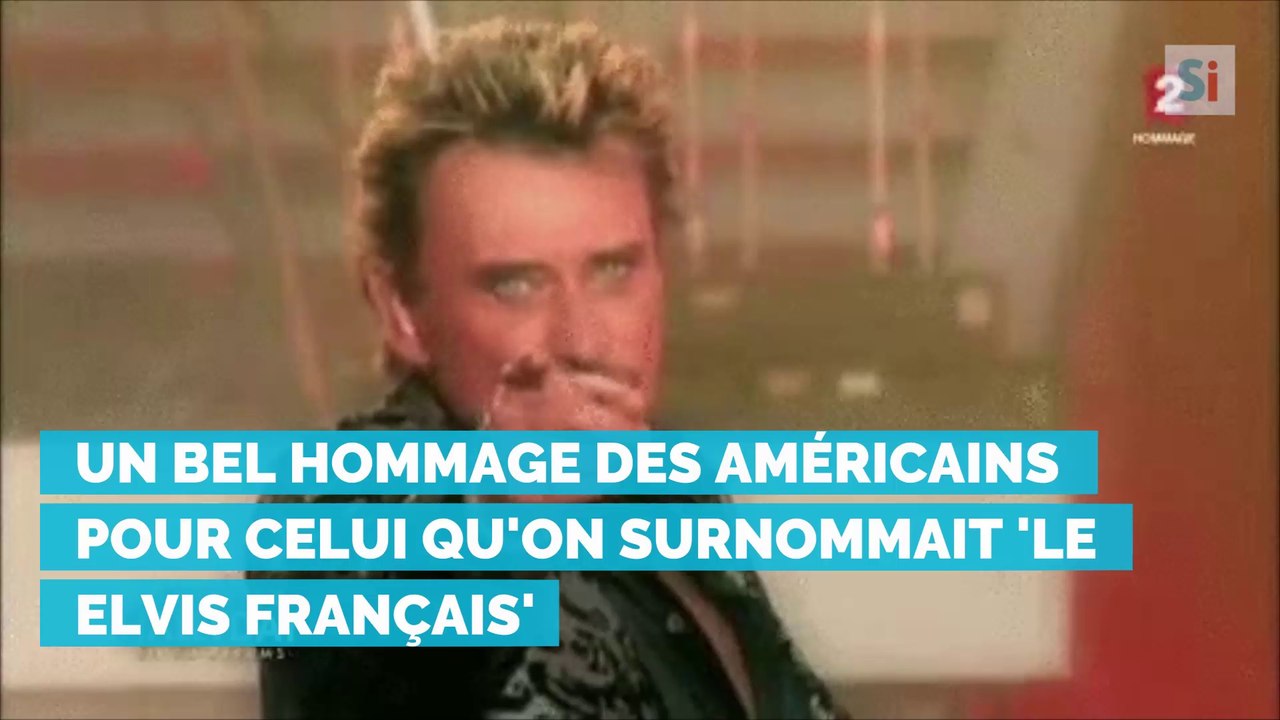 Les Grammy Awards ont rendu un bel hommage à Johnny Hallyday