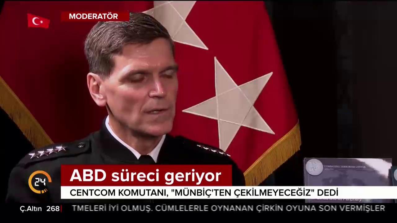 CENTCOM komutanı konuştu