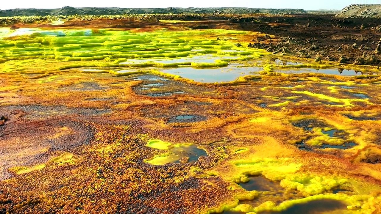 The Unearthly Scenery of Dallol, Ethiopia in HD