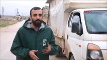 Hatay Afrin'den İdlib Kırsalına Gelen Ailelere Yardım