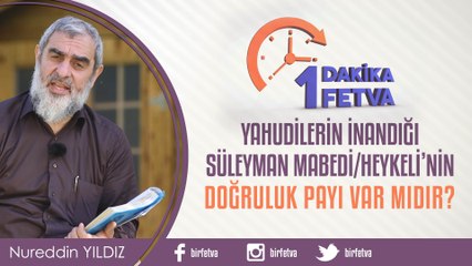 Yahudilerin inandığı Süleyman mabedi/heykeli'inin doğruluk payı var mıdır?