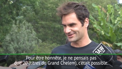 Open d'Australie - Federer : "24 titres du Grand Chelem, c'est trop loin !"