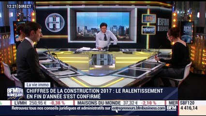 La vie immo: Le ralentissement du chiffre de construction en fin d'année s'est confirmé - 29/01