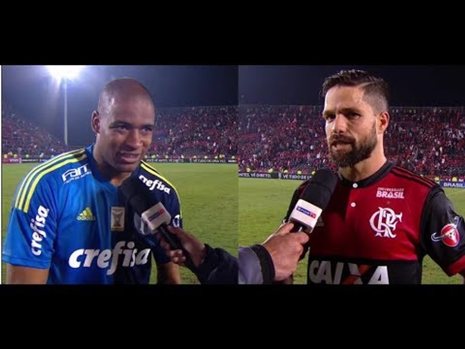 OLHA O QUE DIEGO E JAILSON FALARAM APÓS EMPATE COM 4 GOLS ENTRE FLAMENGO E PALMEIRAS PELO BRASILEIRÃ