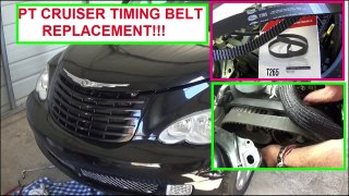 Chrysler PT Cruiser Timing Belt Replacement 2.4 Engine. How to replace the timing belt