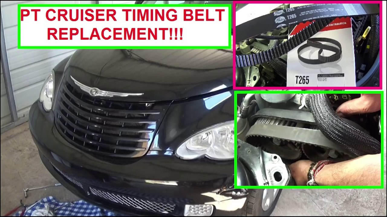 Chrysler PT Cruiser Timing Belt Replacement 2.4 Engine. How to replace the timing belt