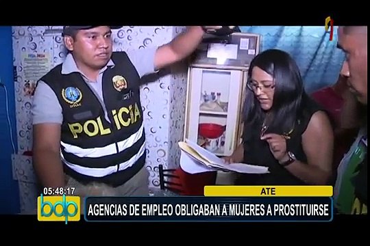 Ate: agencias de empleo obligaban a mujeres a prostituirse