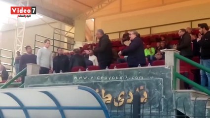 أزمة فى مقصورة استاد طنطا قبل مواجهة بتروجت.. تعرف على السبب