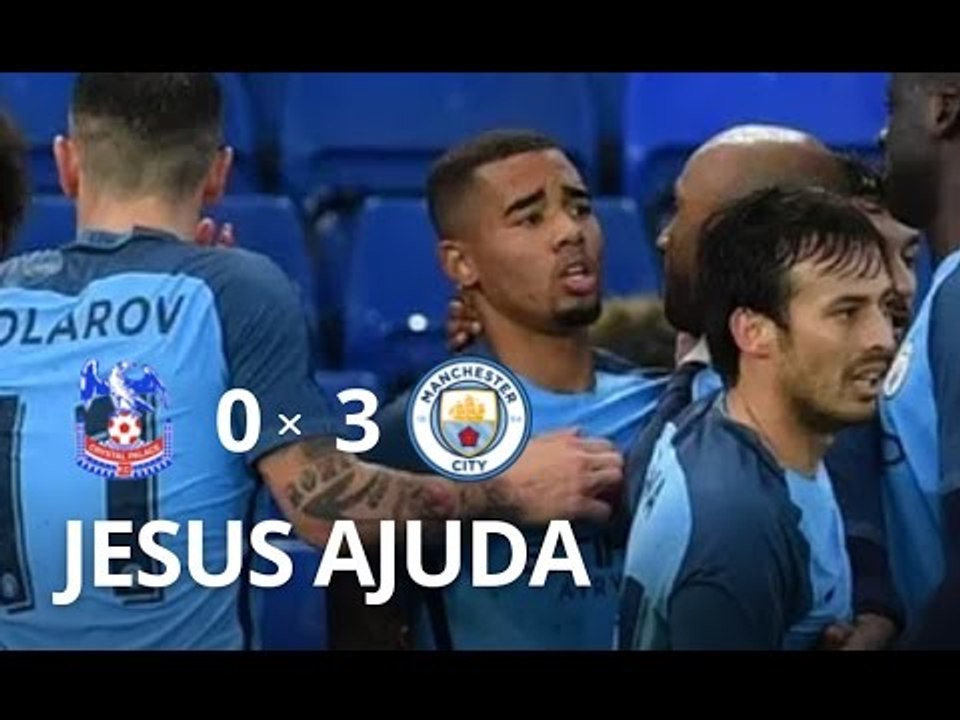 Gabriel Jesus vs Crystal Palace (28/01/2017) GA...