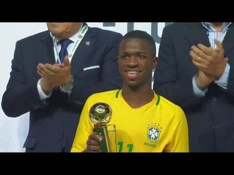 Vinícius Júnior vs Chile - Jóia Rubro-Negra é artilheiro e Campeão do Sul-Americano Sub-17