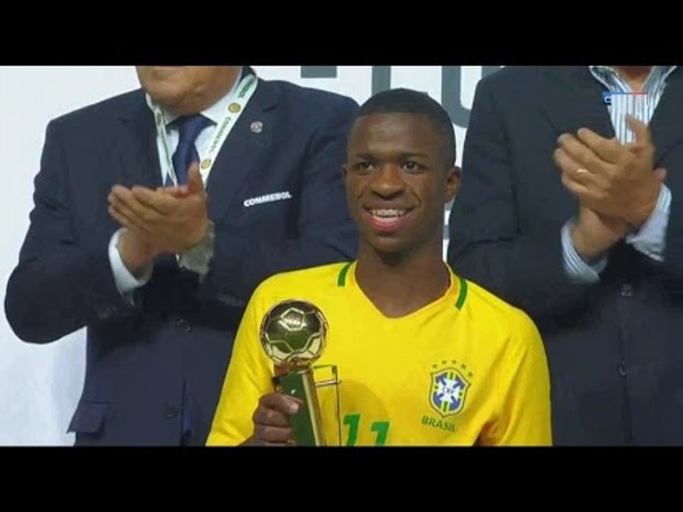 Vinícius Júnior vs Chile - Jóia Rubro-Negra é artilheiro e Campeão do Sul-Americano Sub-17