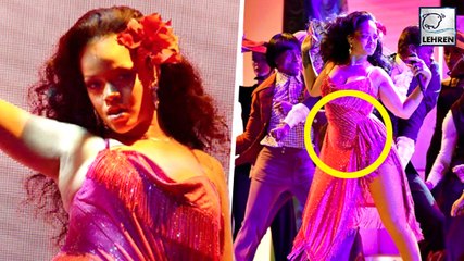 Rihanna Sparks Pregnancy Rumors After Her Grammy Performance