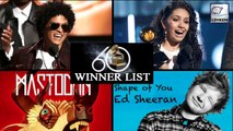 Grammy Awards 2018 Full Winners List | Bruno Mars