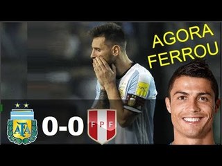 Download Video: Argentina 0 x 0 Peru - HERMANOS FORA DA COPA ? Melhores Momentos - Eliminatórias Copa do Mundo