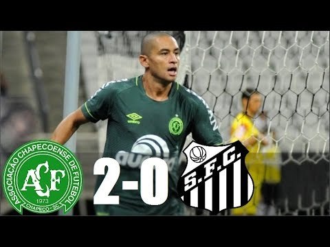 Chapecoense 2 x 0 Santos Melhores Momentos (COMPLETO) - SANTOS SEM CHANCES DE SER CAMPEÃO