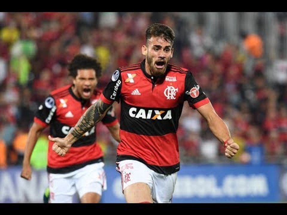 GOLAÇO DE FELIPE VIZEU - Junior Barranquilla 0 x 1 Flamengo - Semifinal da Sul Americana 2017