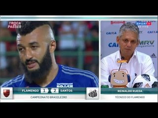 OLHA O QUE RUEDA FALOU DAS FALHAS DE MURALHA NA PARTIDA ENTRE FLAMENGO 1 x 2 SANTOS
