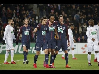 PSG 4 x 2 Guingamp - Melhores Momentos - Copa da França (24/01/2018)