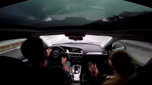 Il perd le contrôle de son Audi A4 à 140 km/h