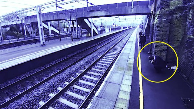 Une mère de famille sauve in extremis un homme qui voulait se jeter sous un train