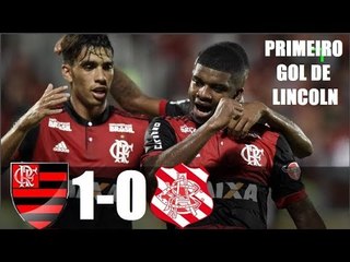 Flamengo 1 x 0 Bangú - LINCOLN FEZ GOL E BRILHOU ! Melhores Momentos (HD 720p)  24/01/2018
