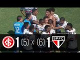 PÊNALTIS - Internacional 1 (5x6) 1 São Paulo - TRICOLOR NA FINAL - Copa SP de Futebol Jr 2018