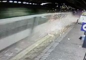 Footage Shows Commuter Train Hitting Platform Before Deadly Derailment in Milan
