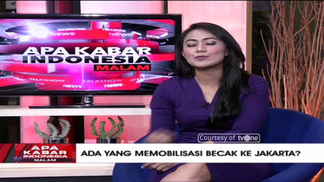 Ada yang Memobilisasi Becak ke Jakarta? [Part 2] - Apa Kabar Indonesia Malam