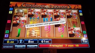 Roman Legion 2000 Euro Gewinn auf 1 Euro! 200 CGs komplett. Automaten Tricks? Strategie!