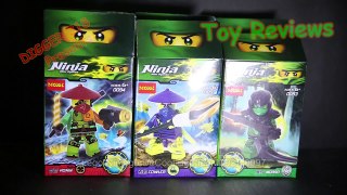 Lego Ninjago Ghosts Warriors DeCool Bootleg 0092 - 0097 Review