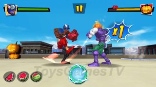 Marvel Super Hero Mashers Spiderman Green Goblin Level (Battles Edited) | Mix + Smash