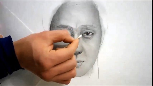 인물드로잉 - 배우 소지섭 그리기/How to draw a face/Drawing a realistic portrait with pencil