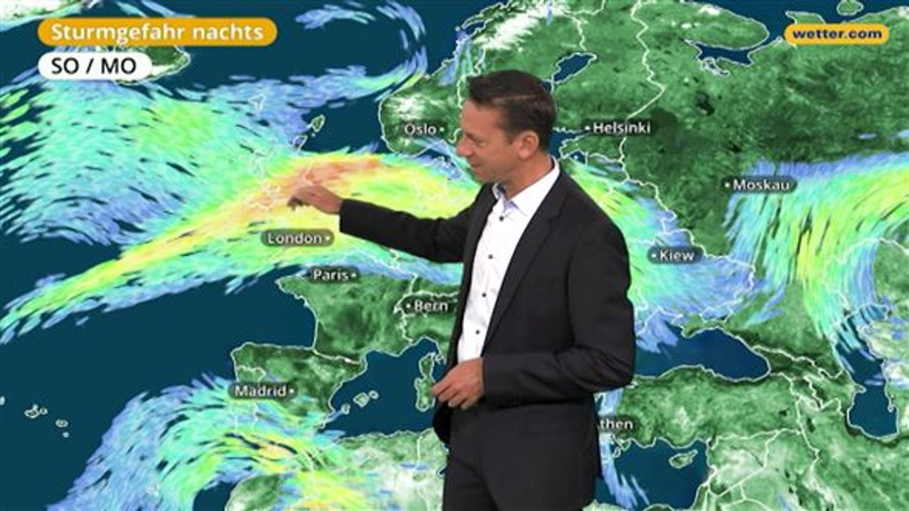 Das Wetter in Europa am 29. Januar 2018