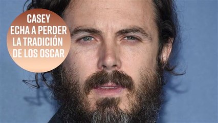Casey Affleck no entregará el Oscar a la mejor actriz