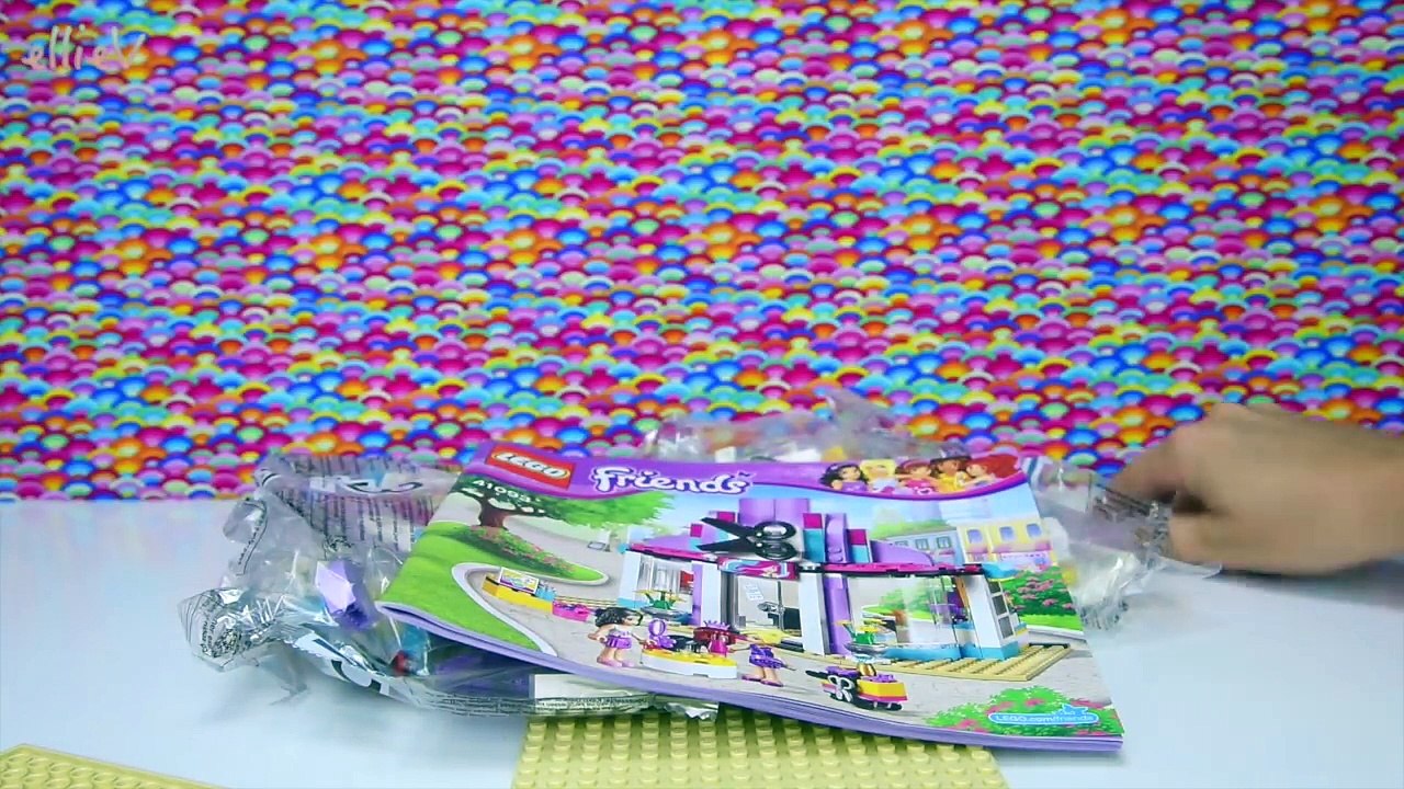 Lego Friends Hair Salon Set Build Review Play - Kids Toys