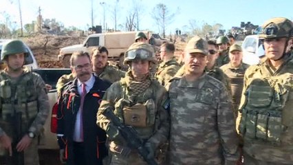 - 2. Ordu Komutanı Korgeneral İsmail Temel Burseya Dağı'nda