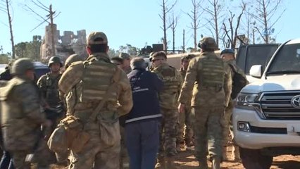 2. Ordu Komutanı Korgeneral İsmail Temel Burseya Dağı'nda