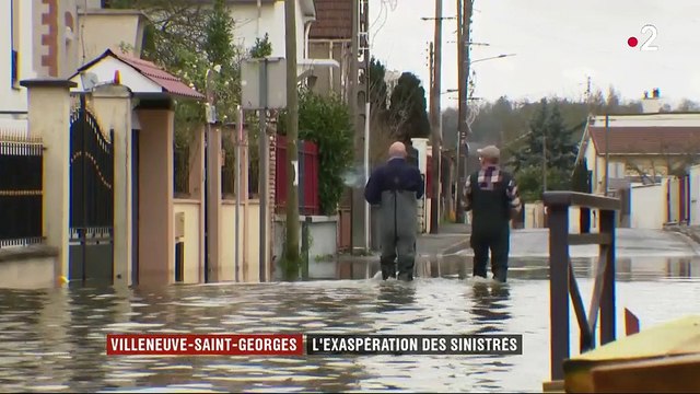 Inondations dans le Val-de-Marne: les habitants de Villeneuve-Saint-Georges sont exaspérés
