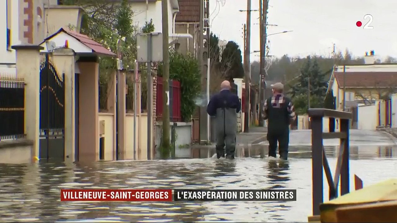 Inondations dans le Val-de-Marne: les habitants de Villeneuve-Saint-Georges sont exaspérés