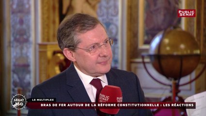 « Je ne crois pas que l’exécutif puisse envisager un seul instant de réviser la Constitution par référendum » (Philippe Bas)