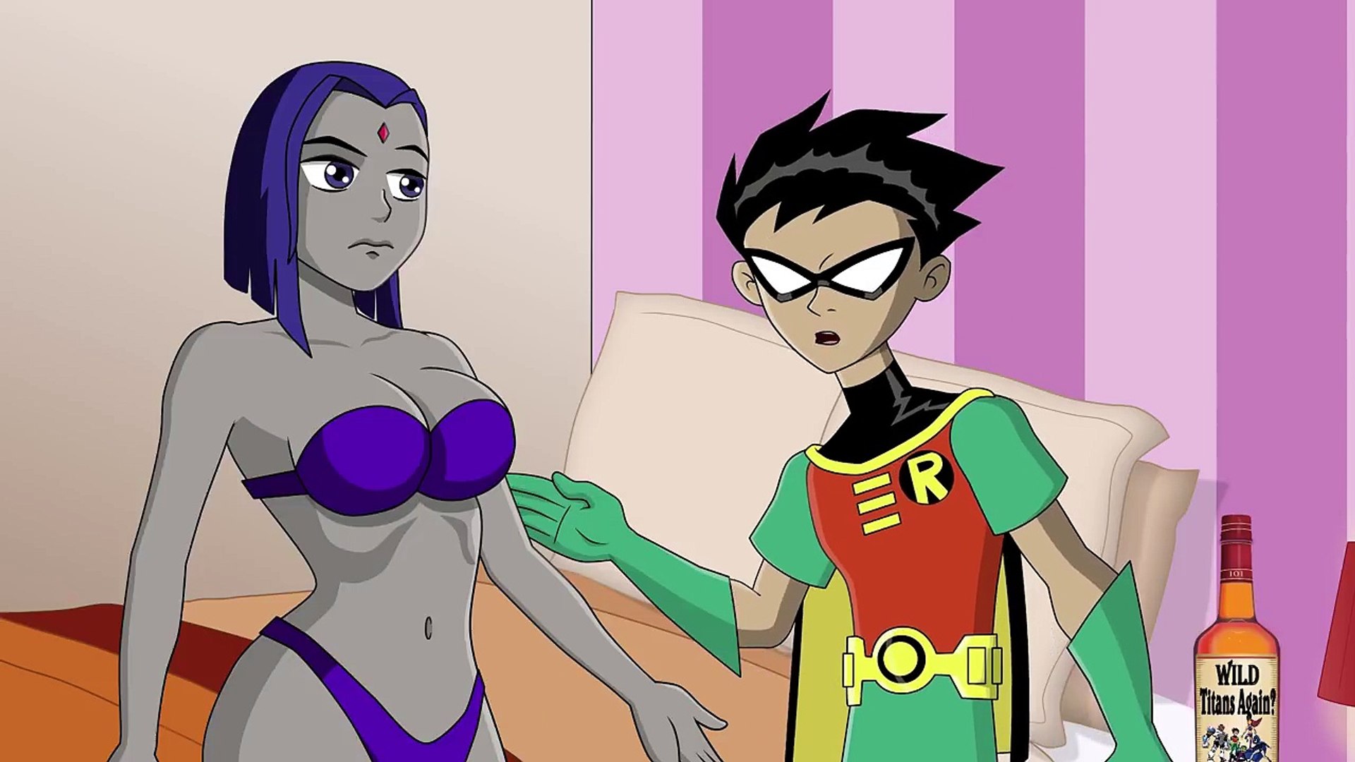 Cartoon Hook Ups Robin And Raven Video Dailymotion