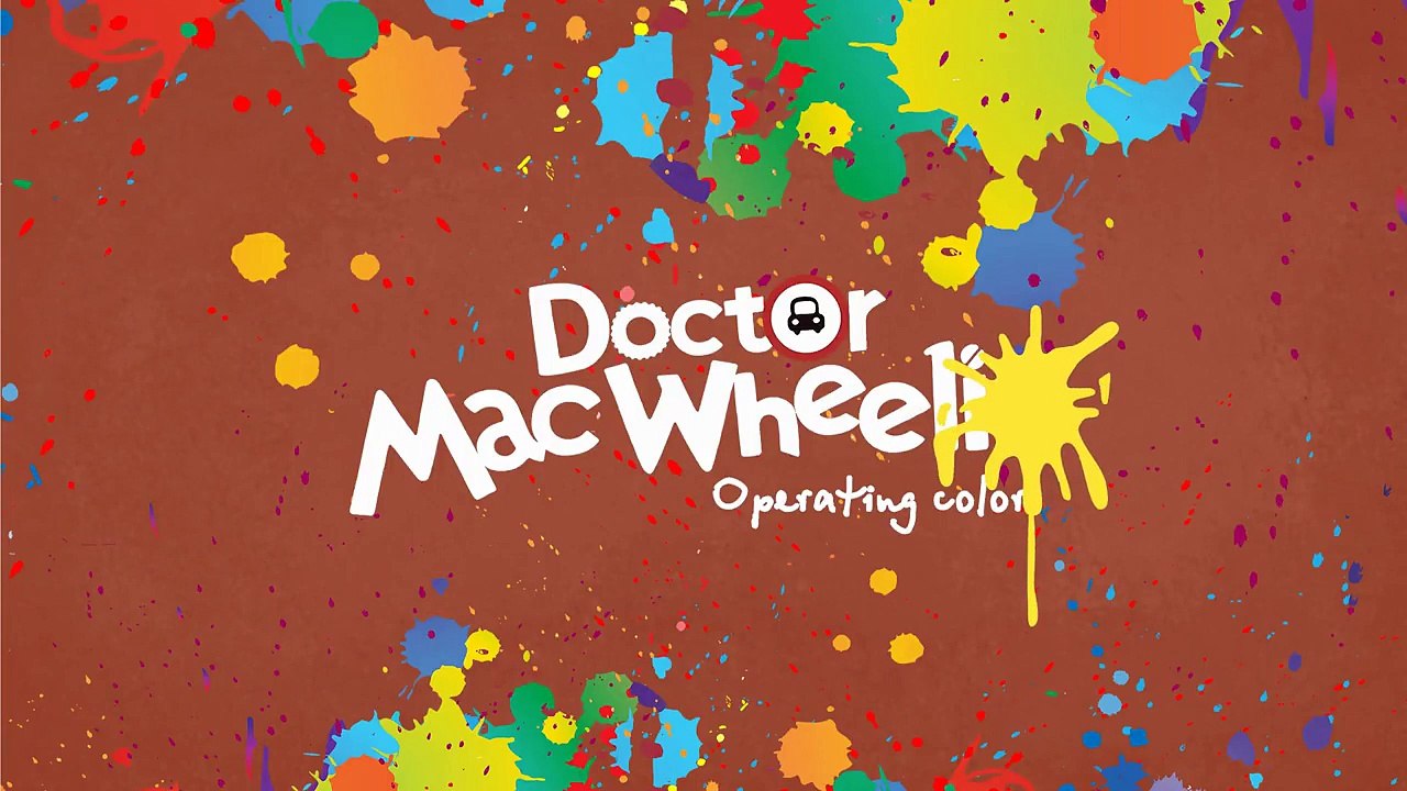 Lightning McQueen & doctor McWheelie learn colors.