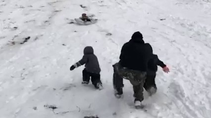 Super papa vs Luge