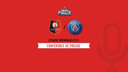 1/2CDL. SRFC/PSG : Conférence de presse  de Sabri Lamouchi