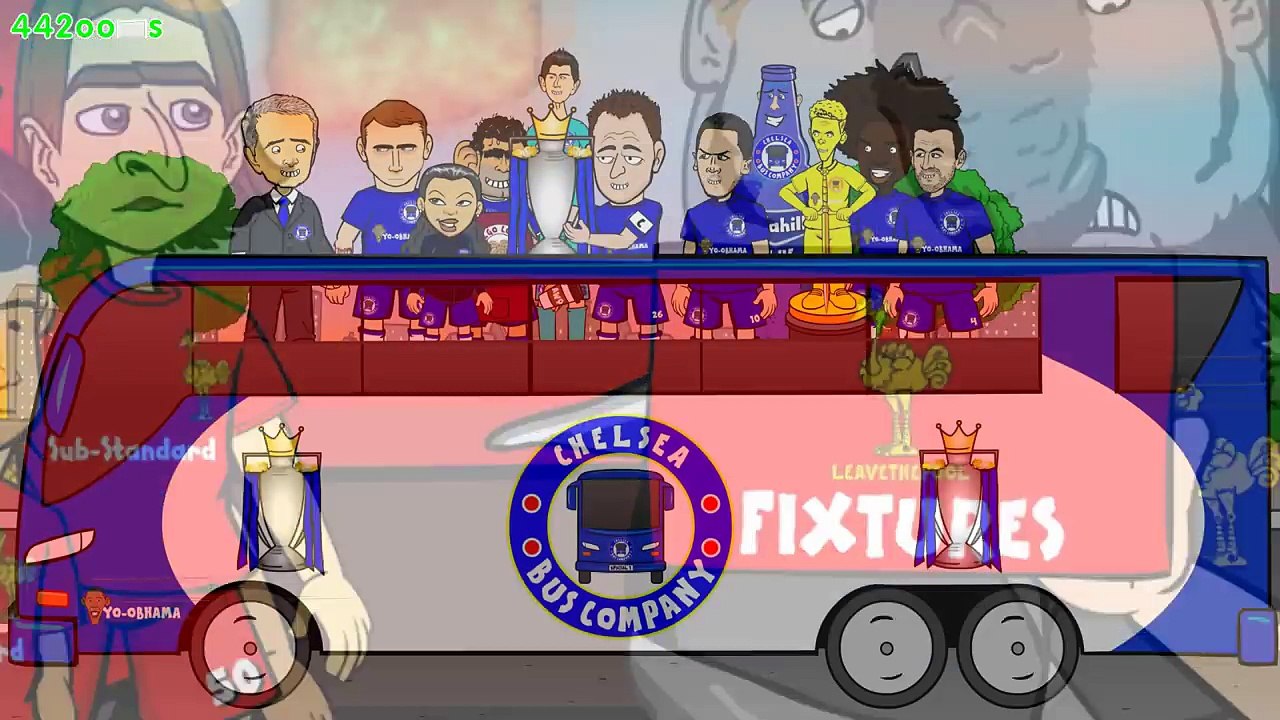 FOOTBALL COUNTDOWN! PREMIER LEAGUE PREVIEW - cartoon! (Parody song by 442oons)