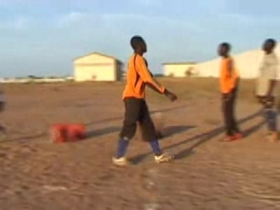 Diambars - Entraînement avec B. Lama